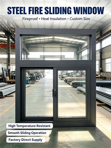 Horizontal Sliding Fire Window