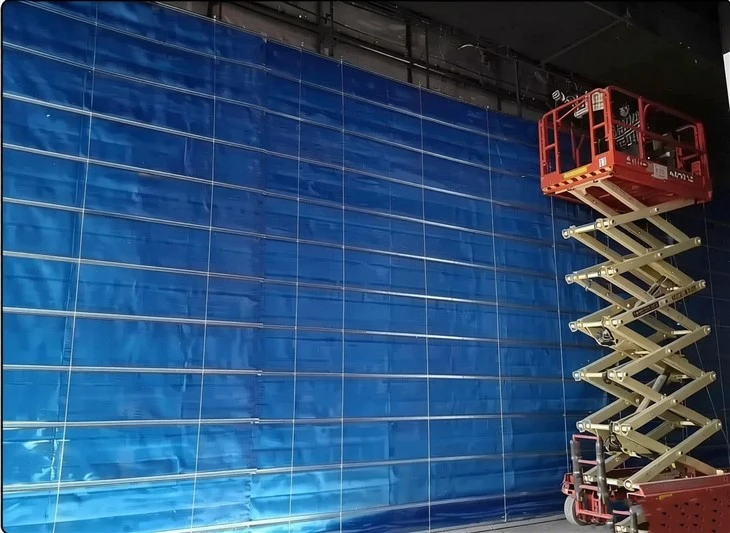 Inorganic Fabric Fire Resistant Rolling Shutter