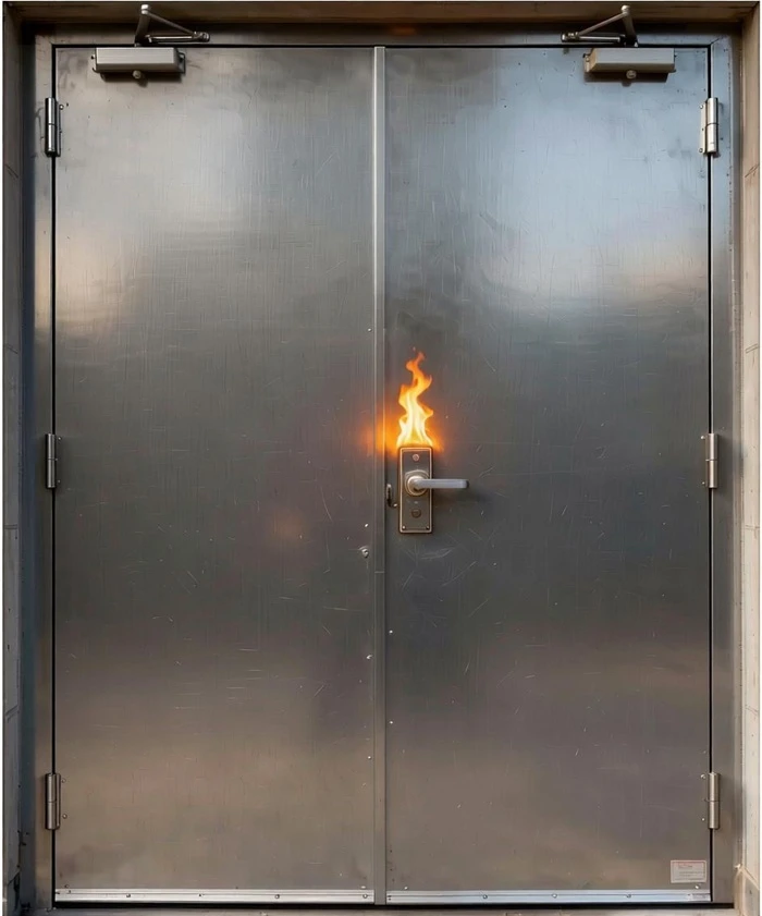 Stainless Steel Fire Door