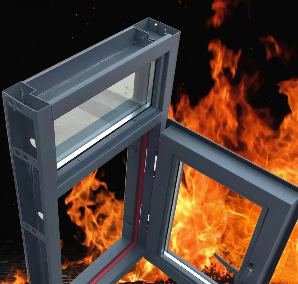 Steel Fire Resistant Window